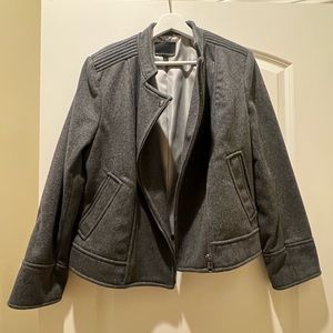 Banana Republic Designer Wool motorcycle jacket worn twice!